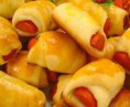 Enrroladinhos de Salsicha 